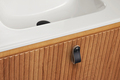 Knopp Läder Svart 2-pack 
